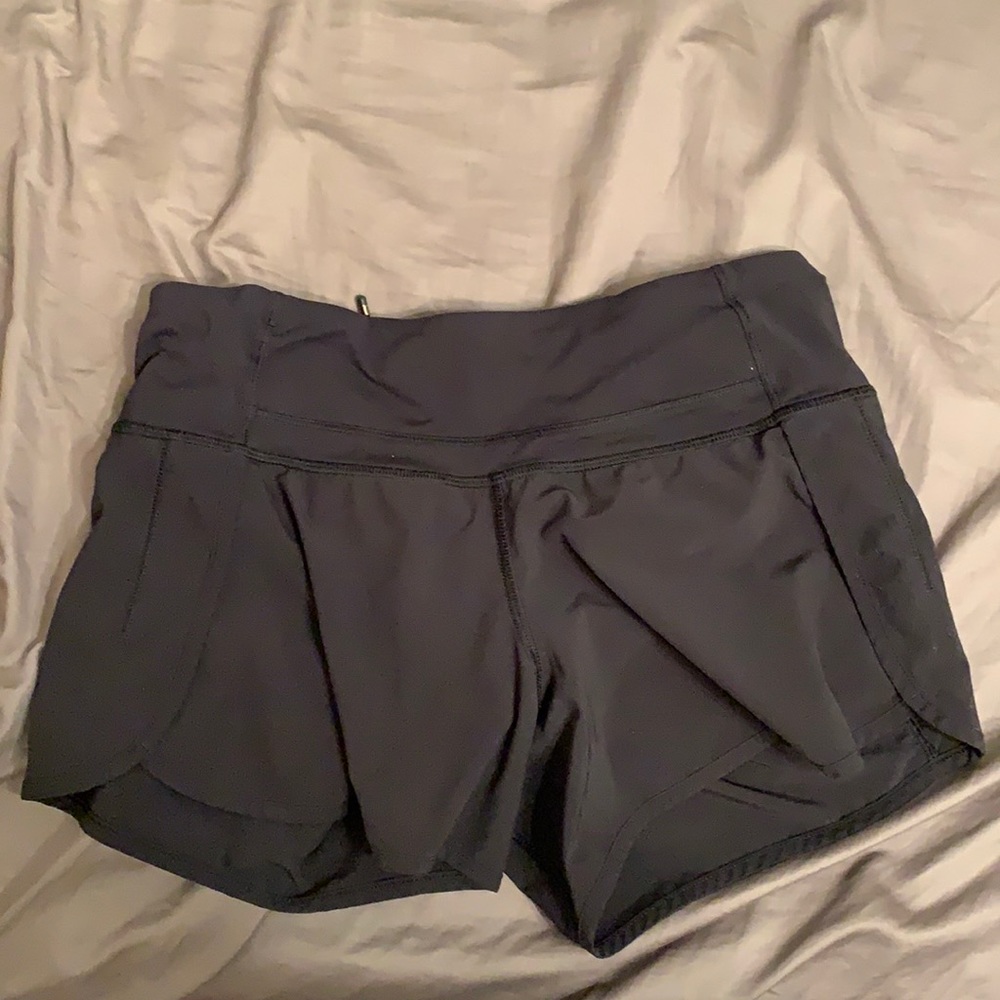 Lululemon shorts, black, size 4